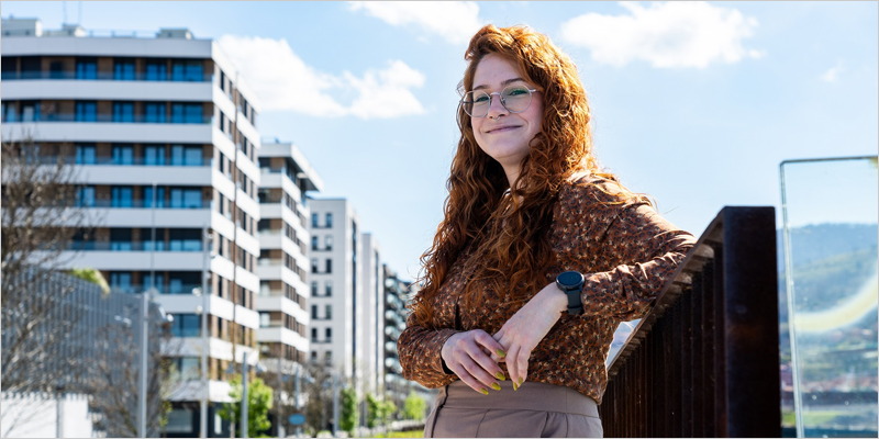 Doctora en Eficiencia Energética y Sostenibilidad en Ingeniería y Arquitectura en la Escuela de Ingeniería de Bilbao | Foto: Mitxi