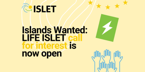 Convocatoria del proyecto Islet para que pequeñas islas europeas creen comunidades de energía renovable