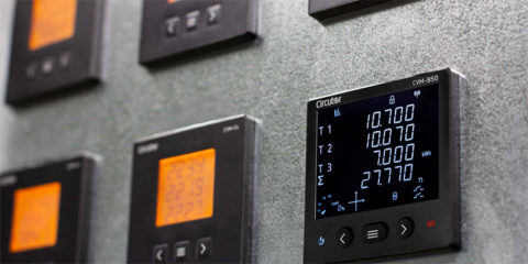 El nuevo analizador de red en panel CVM-B50 de Circutor monitoriza más de 250 variables eléctricas