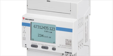 Serie EM600, la nueva generación de analizadores de energía para edificios e industria de Carlo Gavazzi