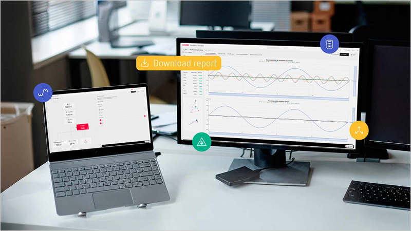 Harmonics Calculator, herramienta de Circutor para analizar el comportamiento armónico de una instalación eléctrica