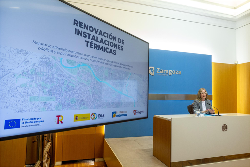 Cuatro edificios municipales de Zaragoza renovarán sus instalaciones térmicas con fondos europeos