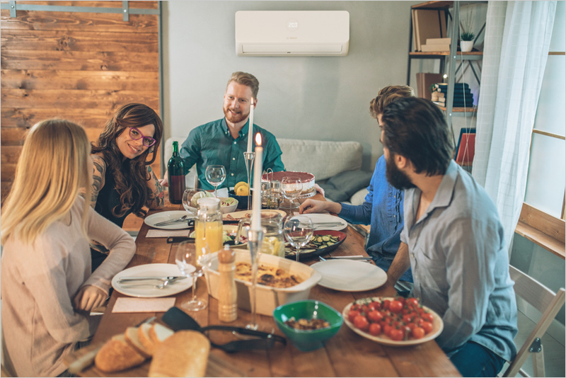 El aire acondicionado en España se usa una media de cuatro horas al día, según Bosch Home Comfort