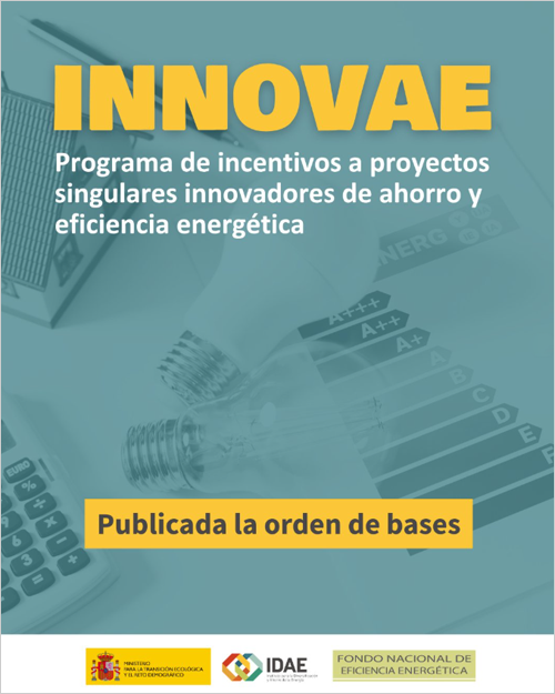 Publicadas las bases del programa de proyectos singulares innovadores de ahorro y eficiencia energética