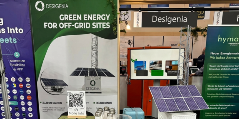 Las soluciones energéticas híbridas de Desigenia estuvieron presentes en The Smarter E Europe 2026