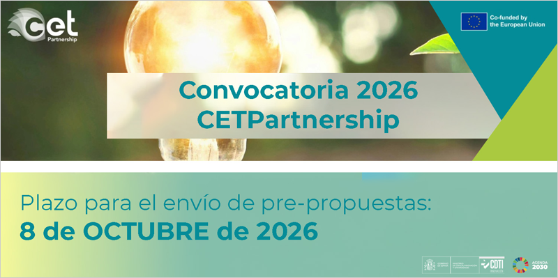 Abierta la convocatoria CETP 2026 para que empresas españolas impulsen proyectos de transición energética