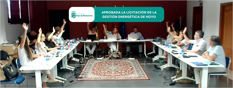 Aprobada la licitación del contrato de gestión energética del municipio de Hoyo de Manzanares