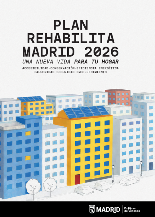 Abierto el plazo del Plan Rehabilita Madrid 2026 para actuaciones de eficiencia energética en edificios