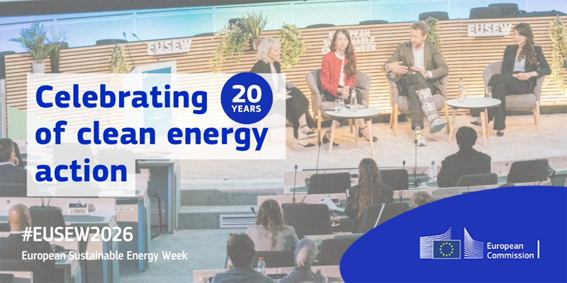 La Semana Europea de la Energía Sostenible 2026 anuncia los ganadores de sus premios