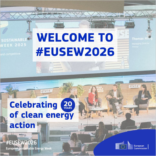 La Semana Europea de la Energía Sostenible 2026 anuncia los ganadores de sus premios