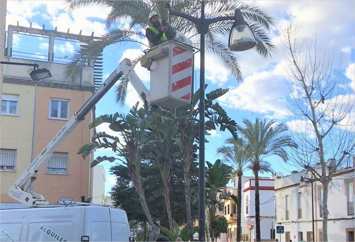 Alcalá de Guadaíra destina 7,47 millones a la renovación de 7.870 puntos de luz con tecnología LED