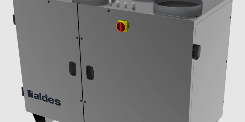 Aldes presenta NEXA Eco R Top, la nueva unidad de tratamiento de aire compacta de alta eficiencia
