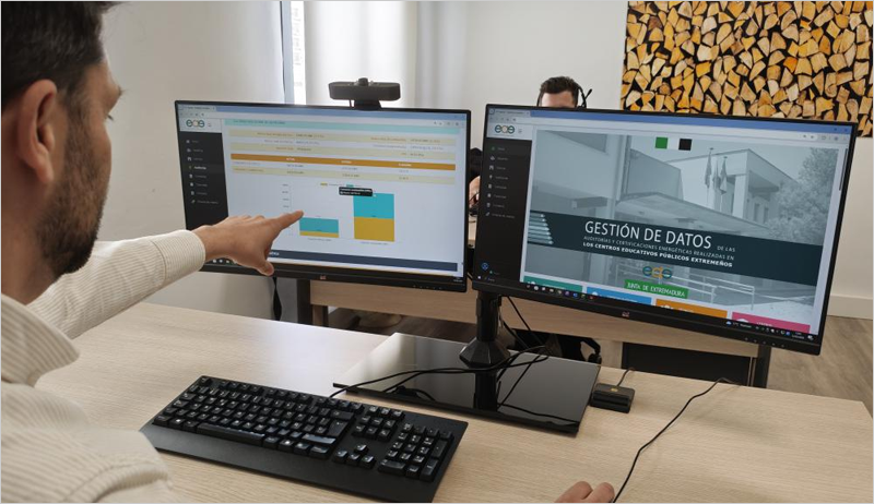 Más de 700 centros educativos públicos extremeños disponen de una auditoría y certificación energética actualizada