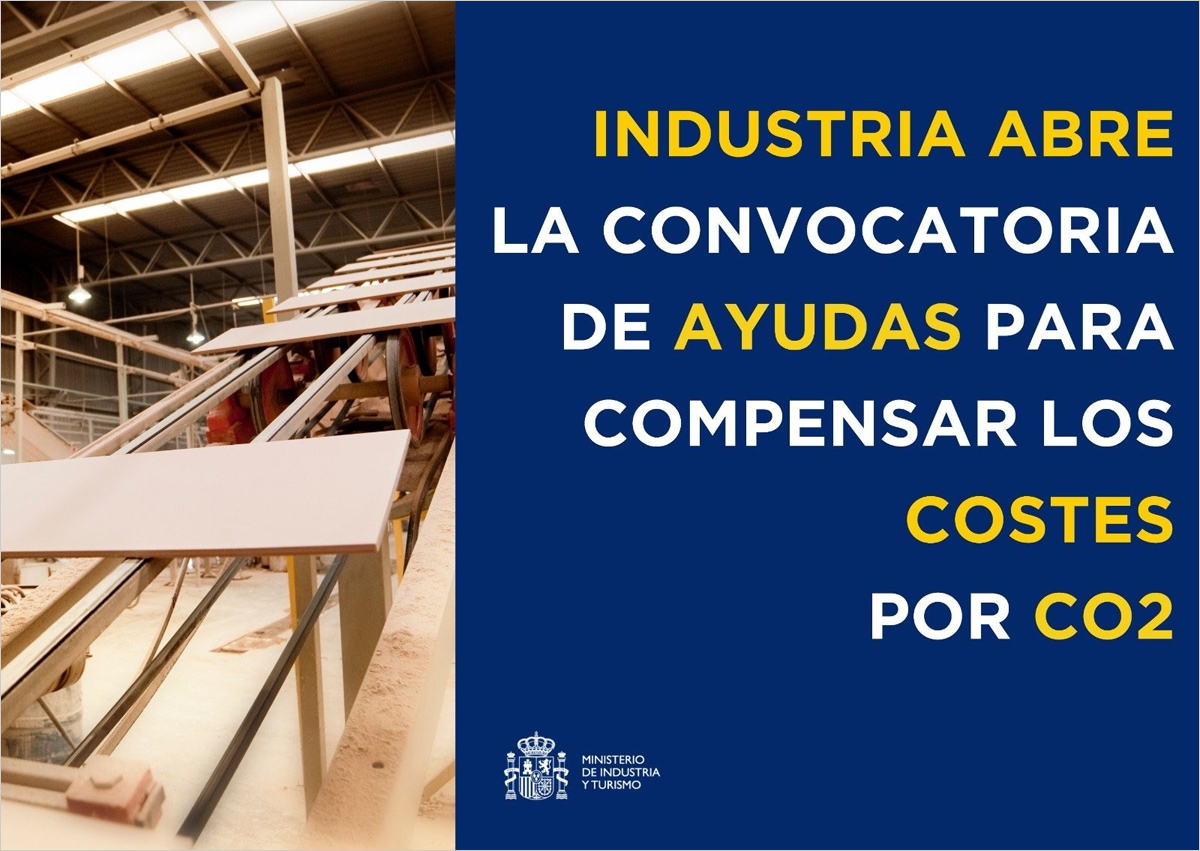 Abierta la convocatoria de ayudas de 600 millones para compensar los costes indirectos de CO₂