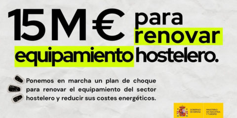 Ayudas de 15 millones de euros para renovar equipos por otros de alta eficiencia energética en la hostelería