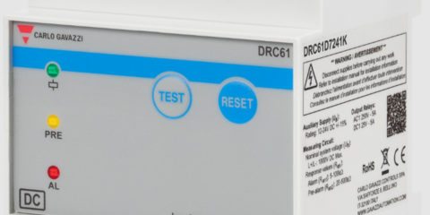 Carlo Gavazzi lanza DRC61, un dispositivo de control de aislamiento para estaciones de recarga rápida