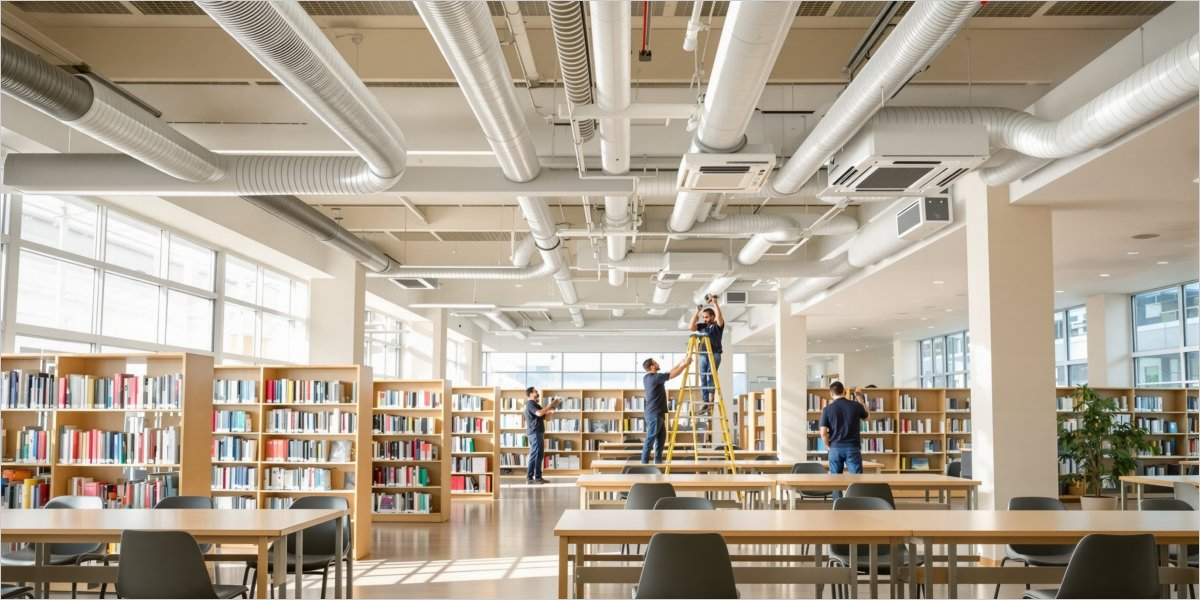 La renovación integral del sistema de climatización de la Biblioteca Insular de Lanzarote sale a licitación