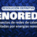 Asignados 42,8 millones de euros a 36 proyectos de redes de calor y frío renovables
