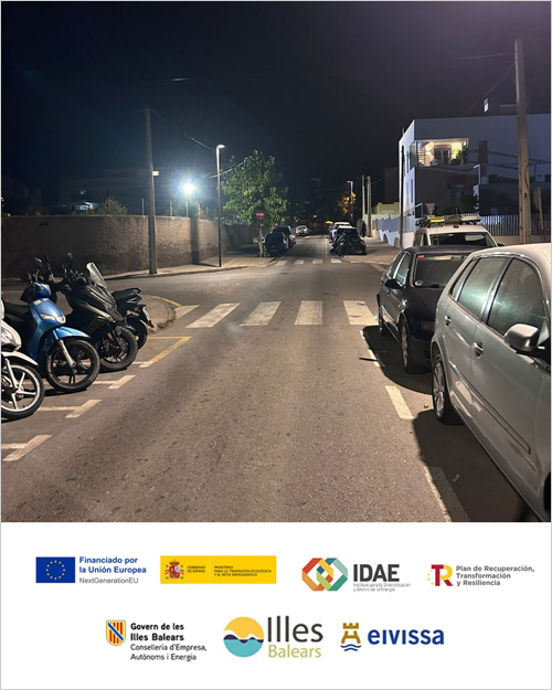 Las nuevas luminarias LED reducirán un 41,5% el consumo energético del alumbrado público de Ibiza