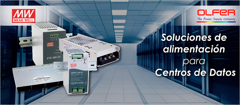 Electrónica OLFER distribuye soluciones para la evolución hacia centros de datos basados en HVDC