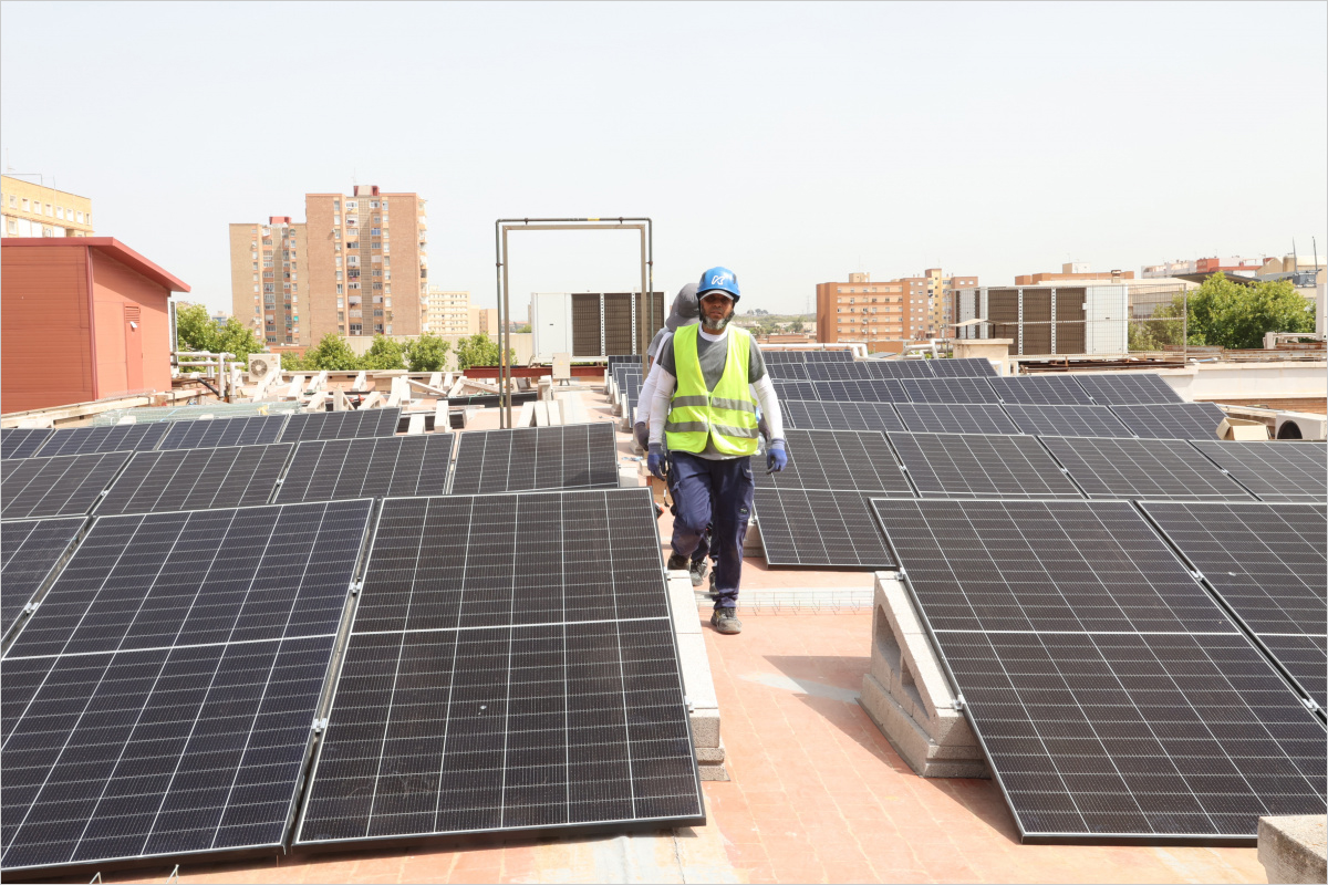 La UPCT instala una planta fotovoltaica de 200 kW para reforzar el autoconsumo en el Campus Alfonso XIII
