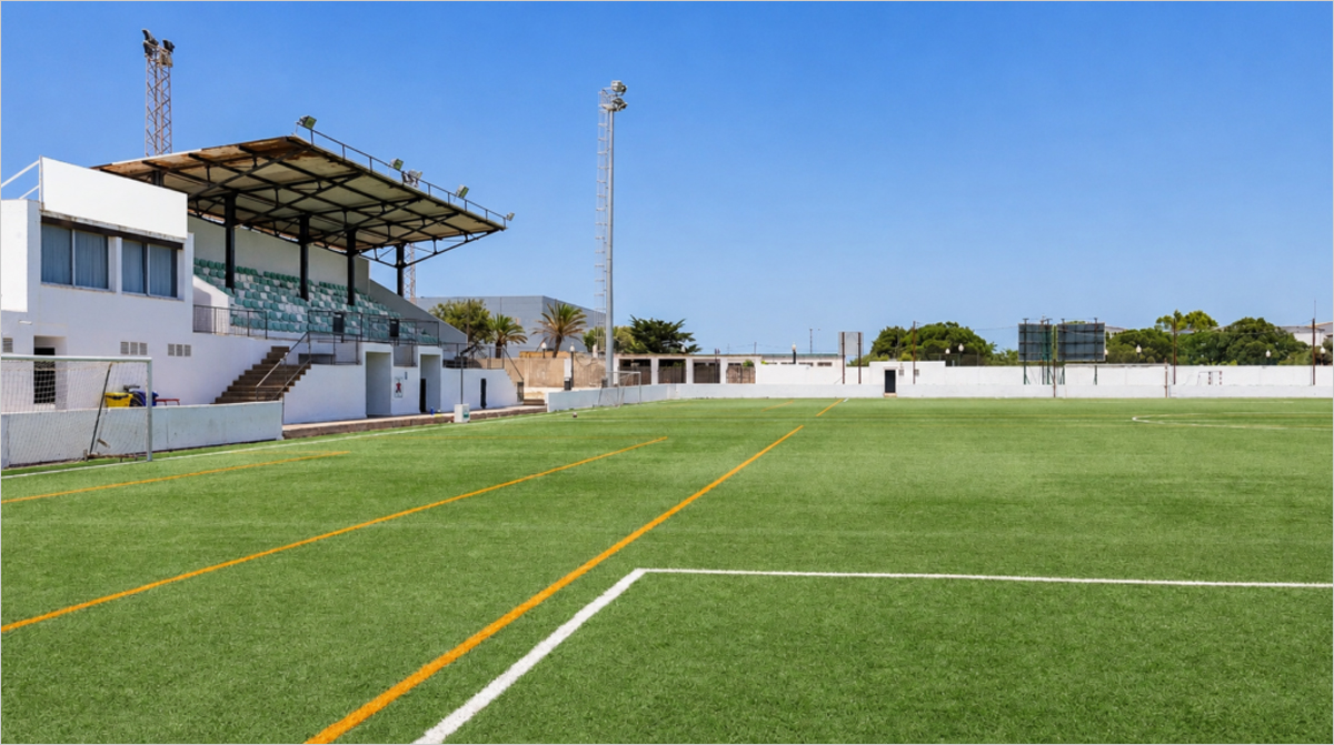 Artecoin redactará dos proyectos fotovoltaicos con baterías en campos de fútbol de Menorca
