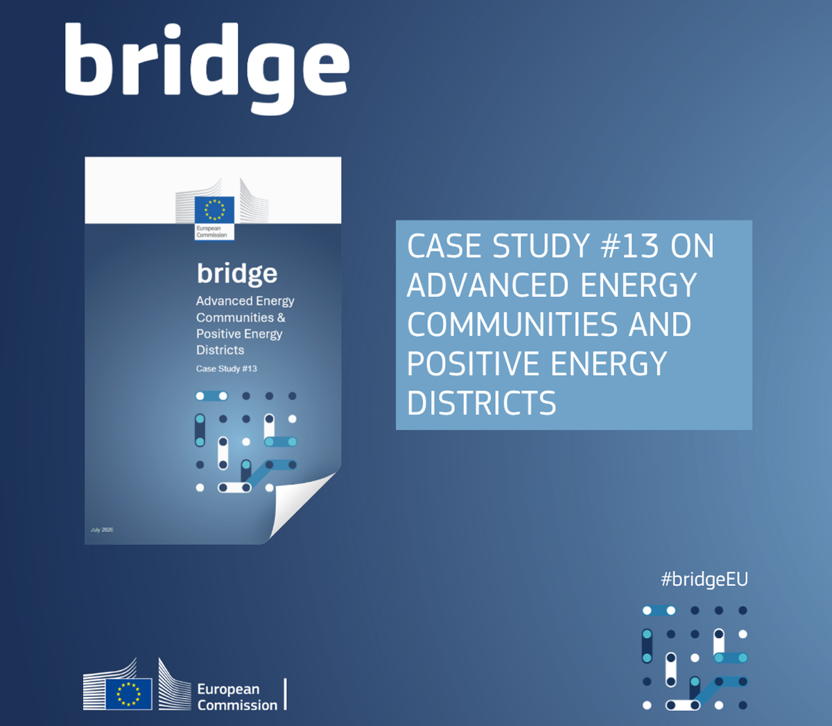 La iniciativa Bridge analiza las comunidades energéticas avanzadas y los distritos de energía positiva