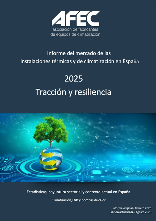AFEC actualiza su informe del mercado HVAC y confirma el avance de la electrificación y las bombas de calor