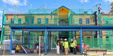 Artecoin supervisa el avance de las obras de mejora energética de la Escuela Infantil Mafalda de Getafe