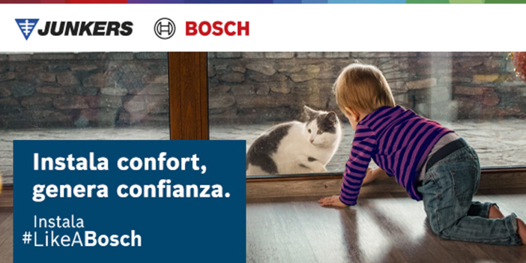 Nueva campaña de Bosch Home Comfort para promover la instalación de calderas y bombas de calor