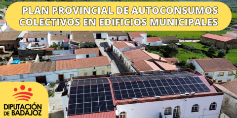 Un total de 165 municipios pacenses reciben ayudas para instalaciones de autoconsumo colectivo