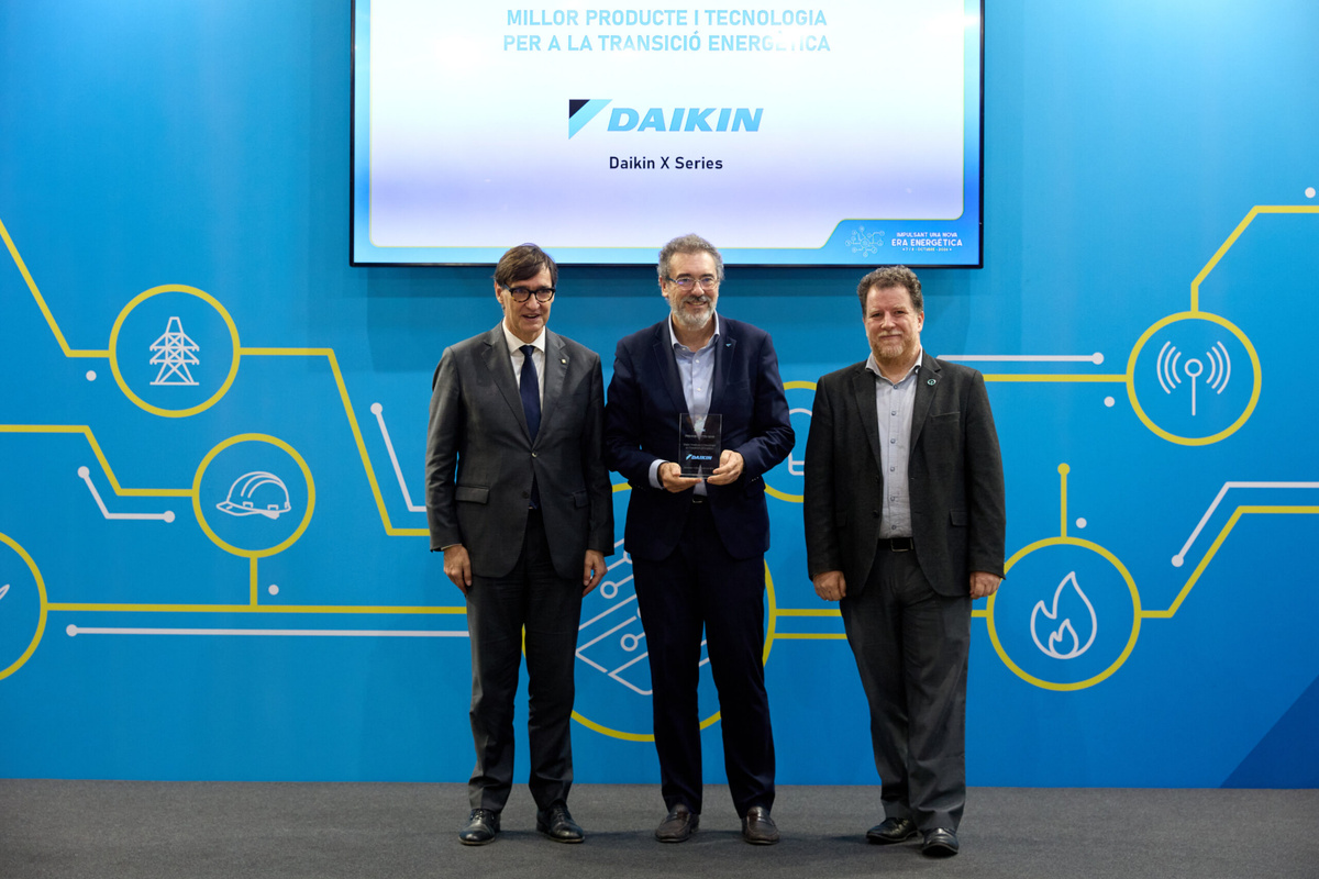 Tecnología Daikin X Series reconocida en los Premios EFINTEC 2026 por su contribución a la eficiencia energética.