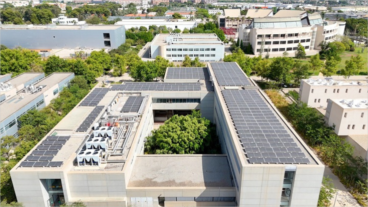 Campus de la Universidad de Alicante vinculado a medidas de autoconsumo, eficiencia energética y ahorro de agua